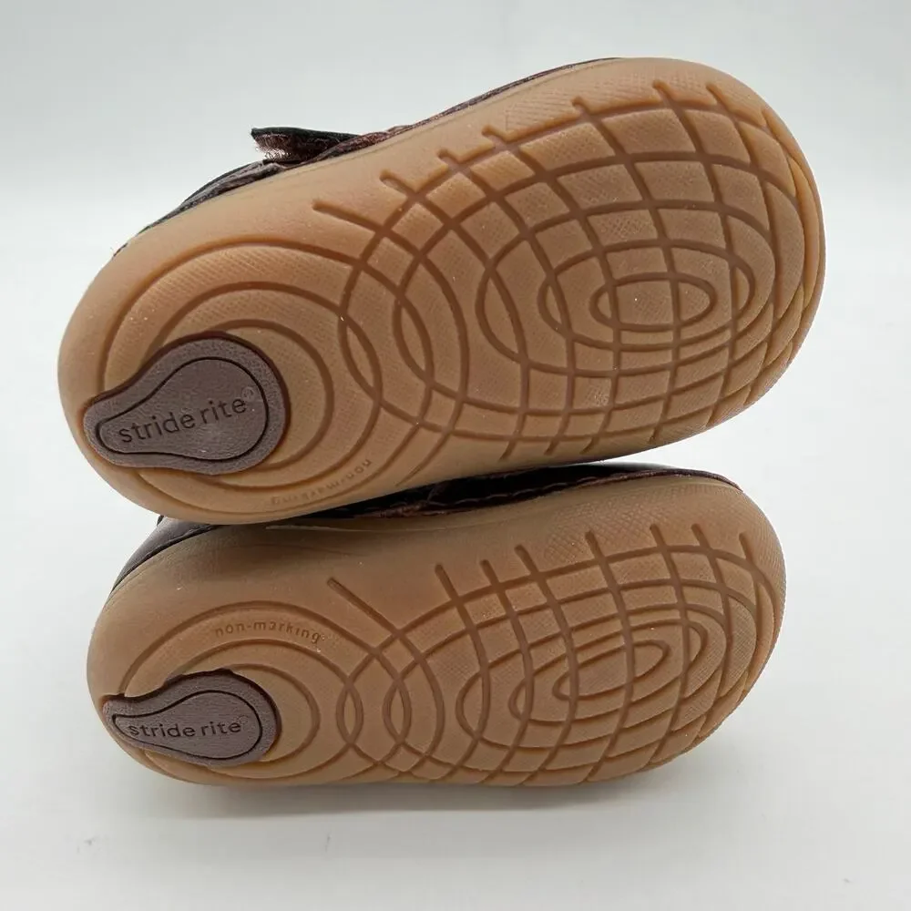 Stride Rite Soft Motion Gannon Leather APMA Grip Comfort Hook & Loop Boot 3